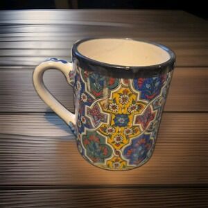 Nakkas Cini - Ceremic Decorative Hand painted in Turkey Mug - Free Shipping